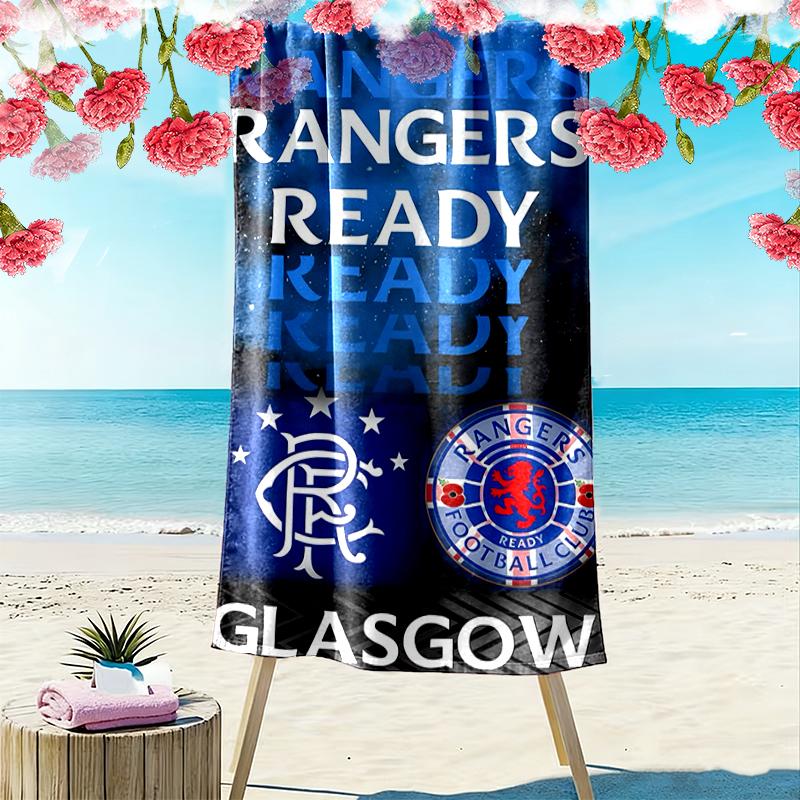 Rangers FC Strandtuch, Ein Muss für jeden perfekten Ausflug, Perfektes Geburtstags-, Urlaubsgeschenk für Familie und Freunde
