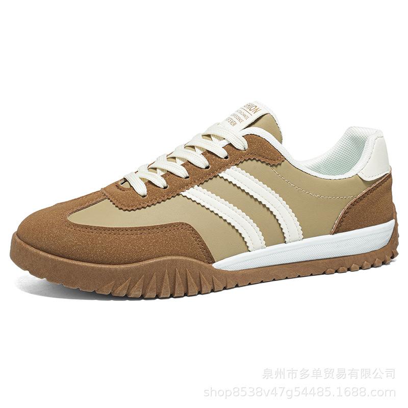 Original niche low-top thin-soled cushioning comfortable casual shoes lightweight and wear-resistant classic German training shoes board shoes