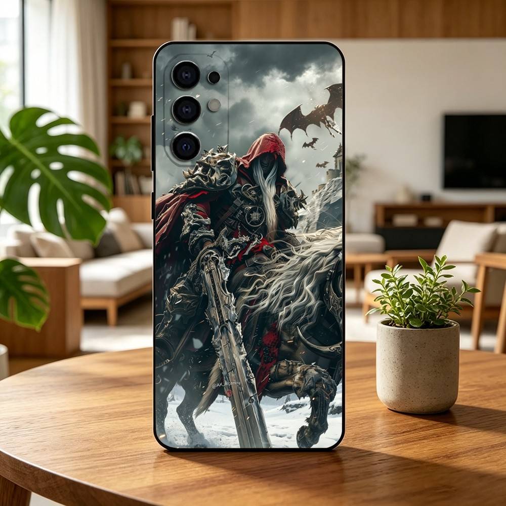 Game D-Darksiders-s  Phone Case Black Silicone Soft For Samsung S25,S24,S21,S22,S23,S30,Ultra,S20,Plus,Fe,Lite