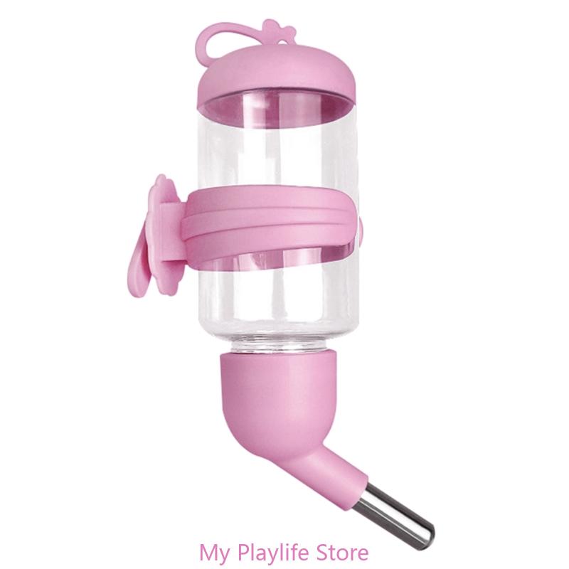 80ml/125ml/250ml Plastic Mic Animal de Companie Apă Băut Fântână Sticlă Hrănitor Hamster Animal de Companie Distribuitor Hrănitor Cuști Sticle Agățabile
