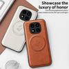 Wireless Charging Magnetic Case for Xiaomi Redmi Note 14 Pro 5G 14 Pro+ Plus Protective Cover PU Leather Hard Back Shell Coque