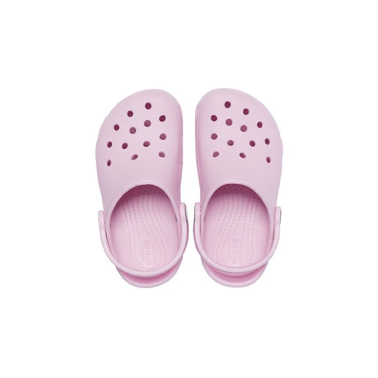 Crocs Classic Clogs Outdoor Flat-Head Beach Sport Sandals Kids Sandals Ballet-Pink 204536-6GD