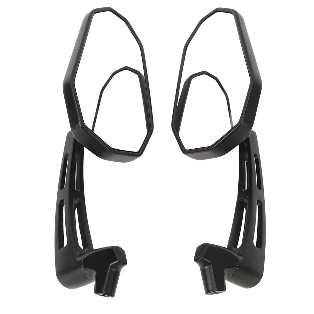 1 Paar Achteruitkijkspiegels Draaibare Zijspiegel voor CB1000R Shadow 000V Silv Wing