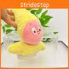 Kirby Cartoon Plush Doll With Hat Wearing Design For Teen And Backpack Decor
