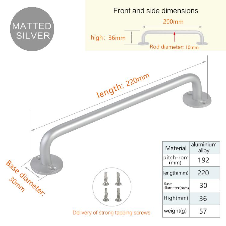 Sliding Door Handles Modern Kitchen Cabinet Handle Barn Door Pulls Furniture Drawer Handle With Screw Sliding Closet Door Handle