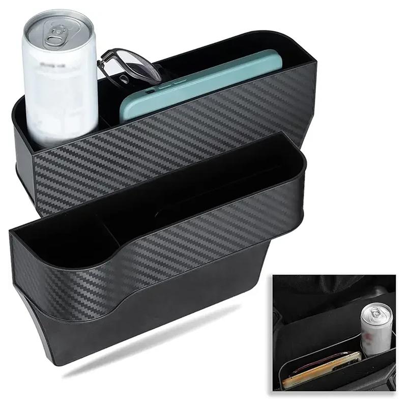 2 Stück Auto Aufbewahrungsbox Innenprodukte Sitz Mittelkonsole Spalt Aufbewahrungsbox Getränkehalter Auto Spalt Aufbewahrungsbox Sortierbox