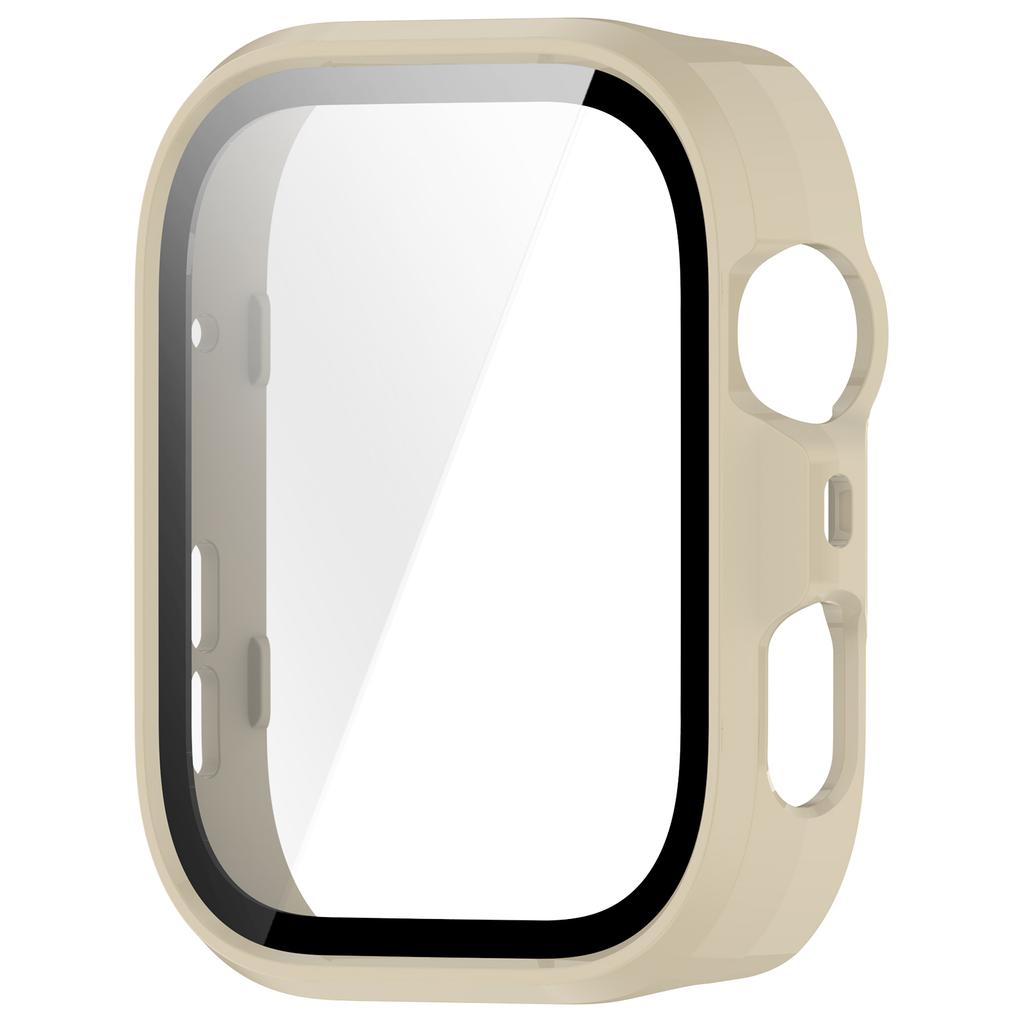 Étui en verre protecteur complet pour Huawei Watch Fit 4 Pro Montre connectée Protecteur d'écran Étui Coque Rigide & Film en verre trempé 2 en 1