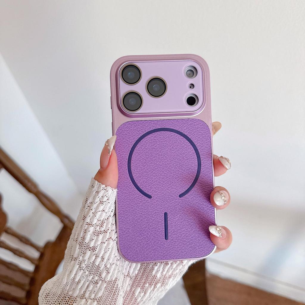 Magnetic Apple 17 Pro Max iPhone Case: Instantly Enhance Skin Texture, Drop-Proof, Protective for iPhone 15 & 16