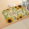 Cross-Border Welcome Letter Mat: Entryway, Kitchen, Absorbent Floor Mat