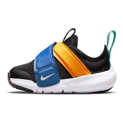 Buty do biegania Flex Advance BT Casual Low-Top Buty sportowe dla niemowląt Czarne Niebieskie Żółte DN4241-011