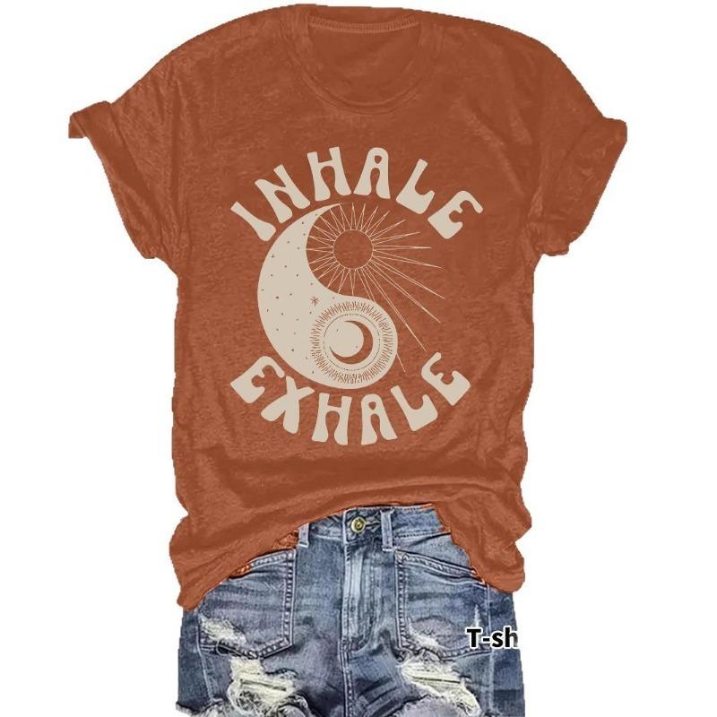 

Женская футболка с короткими рукавами и узором Gossip, модная XXL красный