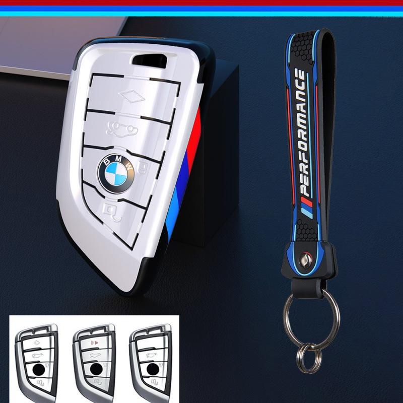 Adatto per Portachiavi Sportivo BMW Serie 5 Serie 3 Serie 7 Lama X1x2x3x6 Guscio, Portachiavi BMW Colore a Contrasto