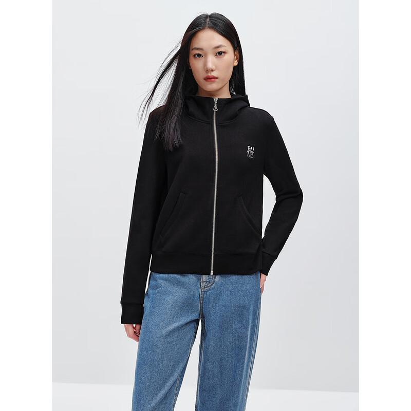 

PEACEBIRD Women s Winter Full-Zip Fleece Hooded Jacket S