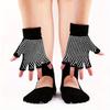 1 Pair Fashion Solid Color Gloves Work Performance Unisex Gloves Party Outdoor Sports Half Finger Gloves