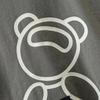 Boys' 2-Piece Cotton Set - Round Neck Bear Printed T-Shirt+Matching Shorts - Affordable Price Casual Outfit S-XXL