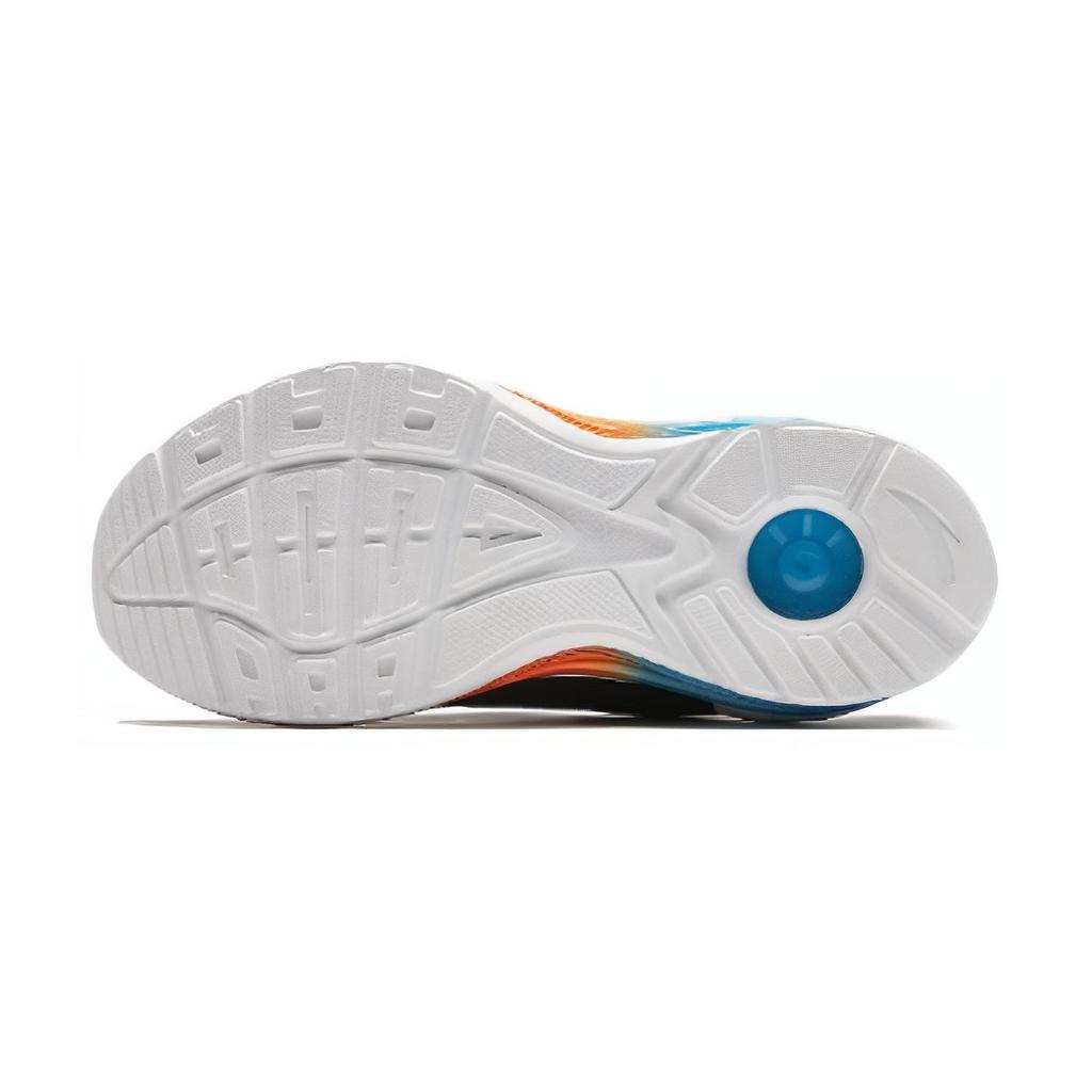 Anta Kids Round Head Knob Shock Absorbing Wear Resistant Low Top Running Shoes Kids Running Shoes Silver Black Green 312415532-3