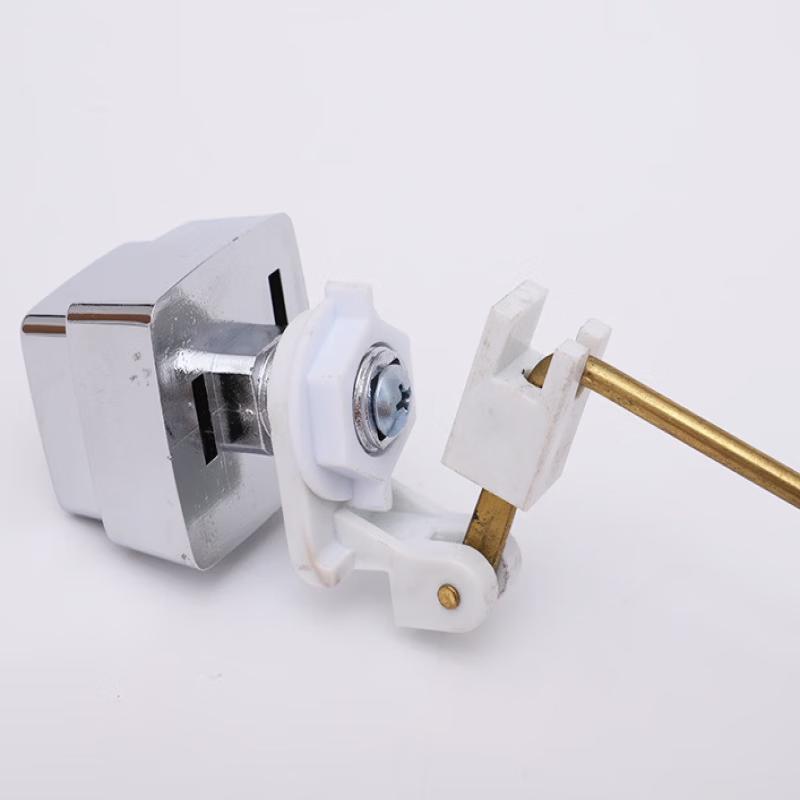 Toilet Tank Square Side Button Flush Kit