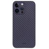 KZDOO For iPhone 16 Pro Compatible with MagSafe Carbon Fiber Texture Ultra Thin PP Phone Cover