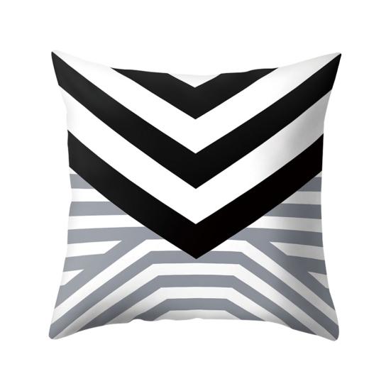 Talos Fundal Gri Geometric Patrat Husa de Perna Husa de Perna Articol