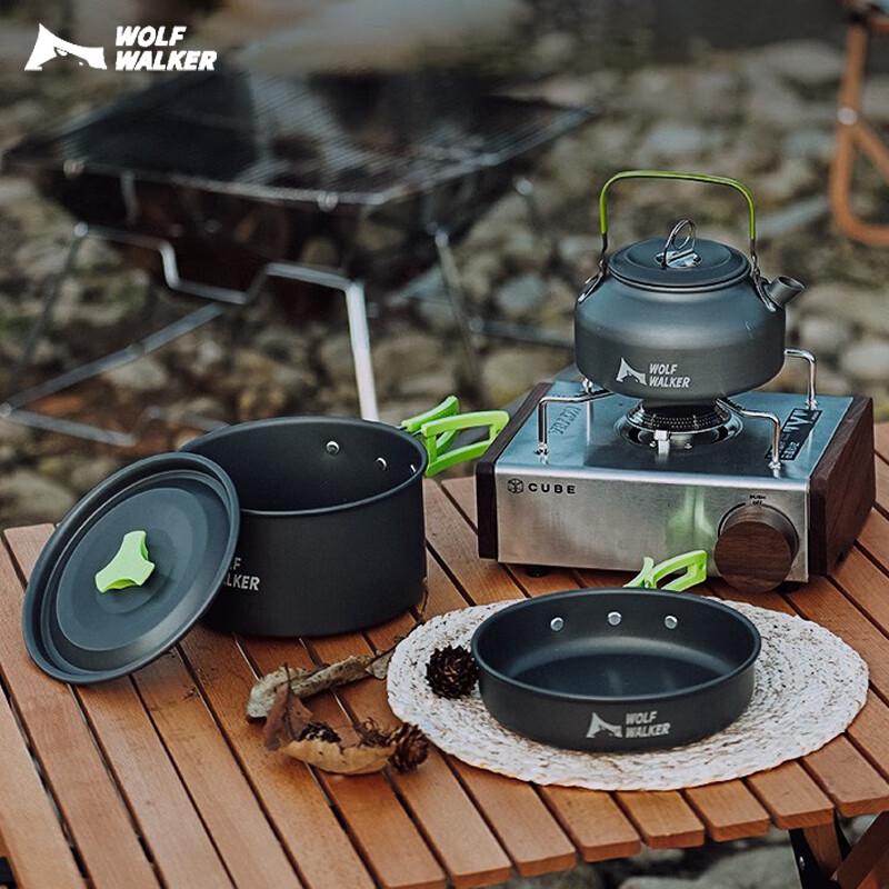 Wolf Walker Outdoor Camping Cookware Set