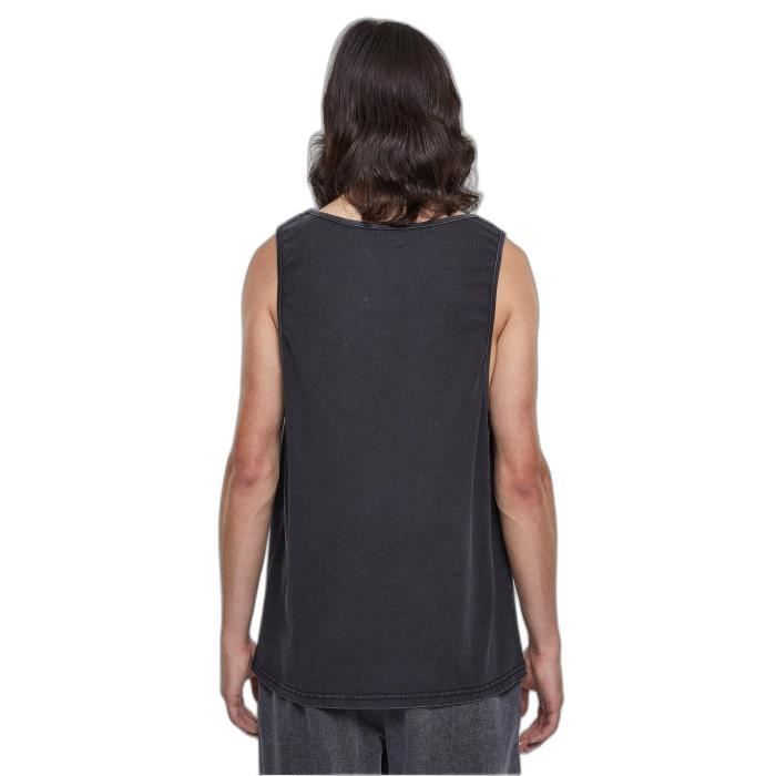 Débardeur Oversize Délavé À L'acide Urban Classics - Noir - 2XL