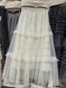 2026 Early Spring Multi-layer Slimming A-line Lace Mesh Skirt for Women