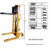 Shang Xiong Manual Hydraulic Forklift
