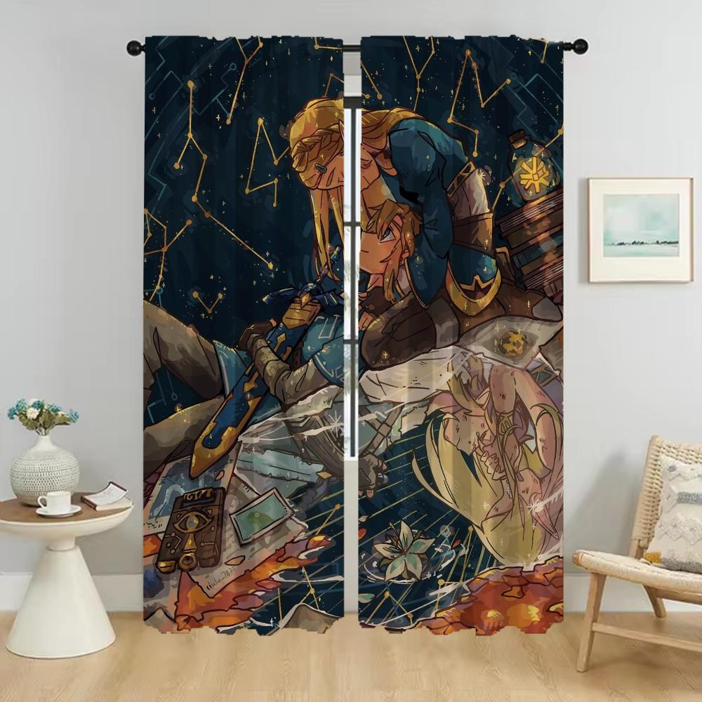 

Zaldaes Перегородка Домашние Интерьерные Шторы для Камеры Современные Шторы для Гостиной 2 Штуки Тюль для Спальни Жалюзи Штора Детская W50xH70cmx2pcs