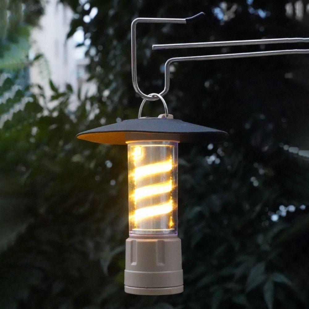 Premium Multifunction LED Camping Light Strong Light Waterproof Fishing Flashlight Hangable Chargeable Tent Light Outdoor