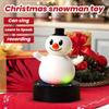 Christmas Snowman Toy Can Sing And Learn To Talk. Tumbler To Coax Children To Jump And The Snowman.
