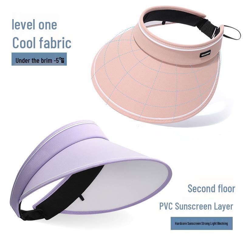 Women's Extra-Large Brim Double-Layer UV Protection Sun Hat - Summer Style, XMZ247