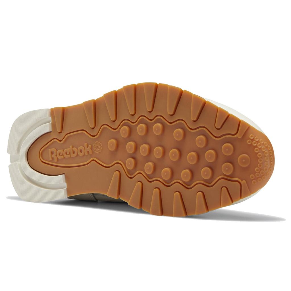 Reebok Classic Leather Synthetic Leather Cushioning Coverage Cushioning Coverage Low top Casual Shoes Men's Ecru DV7171