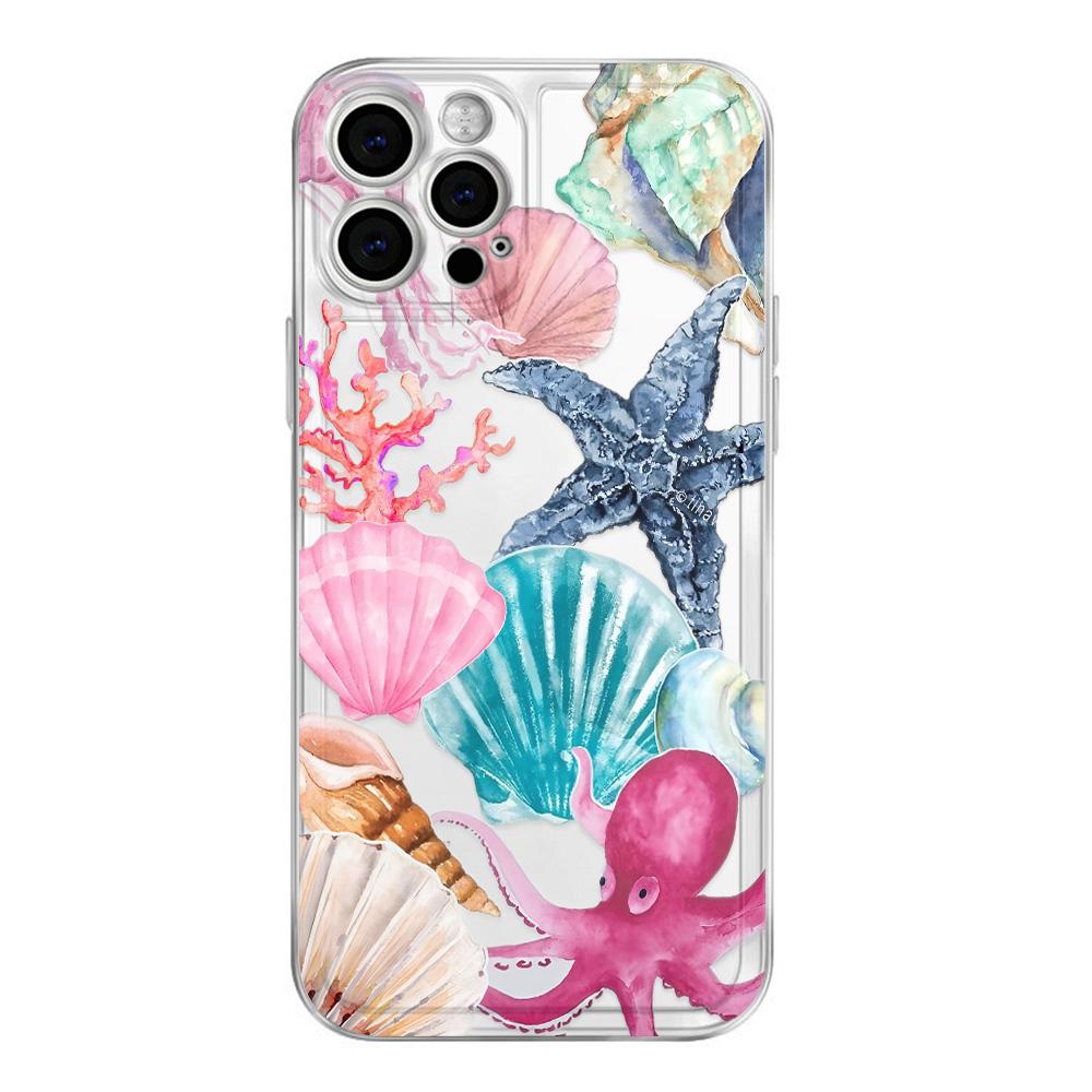 

Transparent Love Shockproof Phone Case For IPhone 16 Pro Max 15 14 13 12 11 XS X XR 7 8 Plus coque iphone 13 Cover For iPhone SE (2022)