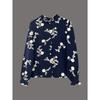 Spring Summer New Women's Embroidered Long Sleeve Chiffon Blouse European American Style Casual Elegant Ladies Top