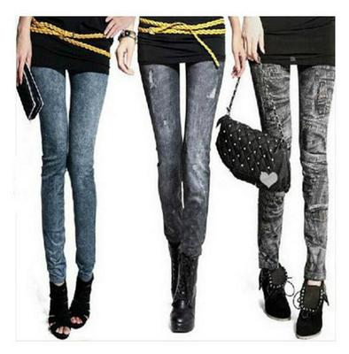 Jeggings Elasticizzati Slim-Fit da Donna in Stile Coreano - Lunghezza a Nove Punti Primavera/Autunno