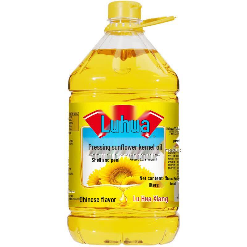 Lu Hua 5L Physically Pressed Sunflower Oil