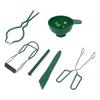 6 Pezzi Kit per Conserve Imbuto per Conserve Pinza Leva Bolle Chiave per Barattoli Sollevatore Sollevatore Magnetico per Coperchi Marmellata