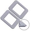 2pcs Reusable Microfiber Mop Pads Replacement Cloths For For HOBOT SP10 Cleaning Robot Washable Accessories