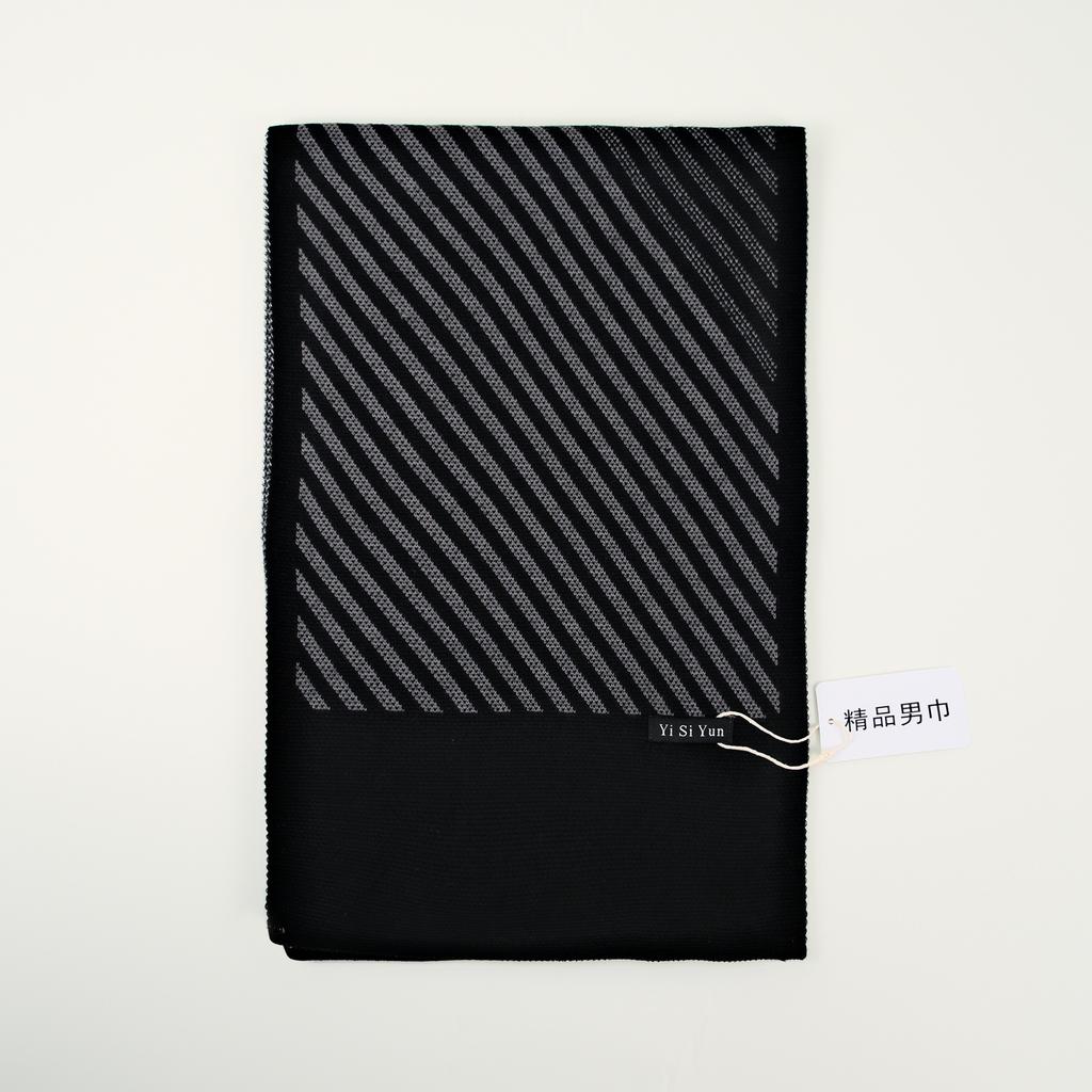 Men's Classic Winter Scarf Cashmere Feel Winter Scarves Long Formal Soft Scarf for Men Casual Scarves Luxuriously Plaid Scarf