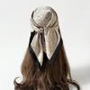 Luxury Paisley Square Scarf Women Print Satin Neckerchief Spring Hair Band Foulard Bandana Echarpe Tie Shawl Wraps