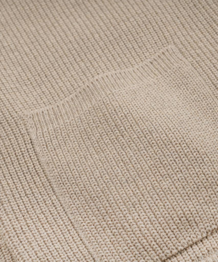 Frizmworks Ultra Heavyweight Zip Up Cardigan _ Oatmeal