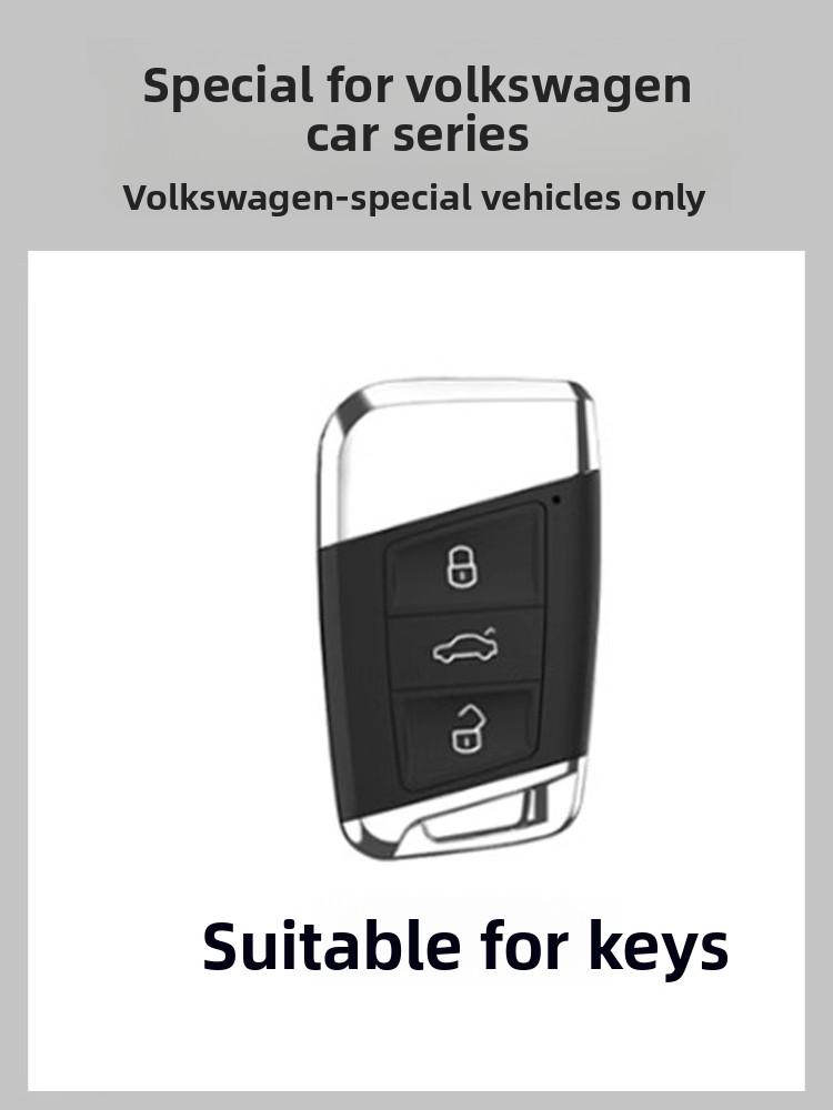 2026 Hot For VW VOLKSWAGEN Car Key Case Cover Bag For VW Volkseagen Passat B8 Magotan For Skoda Superb A7 Kodiaq Seat Key Protec