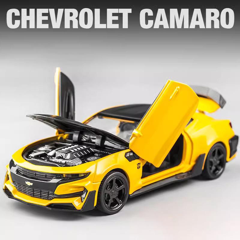 1:32 Chevrolet  Camaro Alloy Model Car Toy Diecasts Metal Casting Sound and Light Car Toys For Children Vehicle