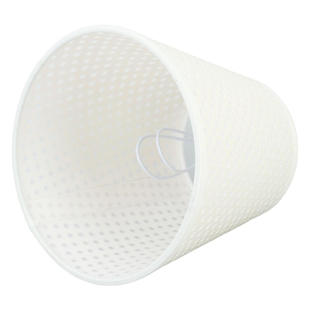 3 Stück E14 Zylinder Stofflampenschirm Modern Minimalistisch Stoff Lampenschirm Schlafzimmer Nachttischlampenschirm für