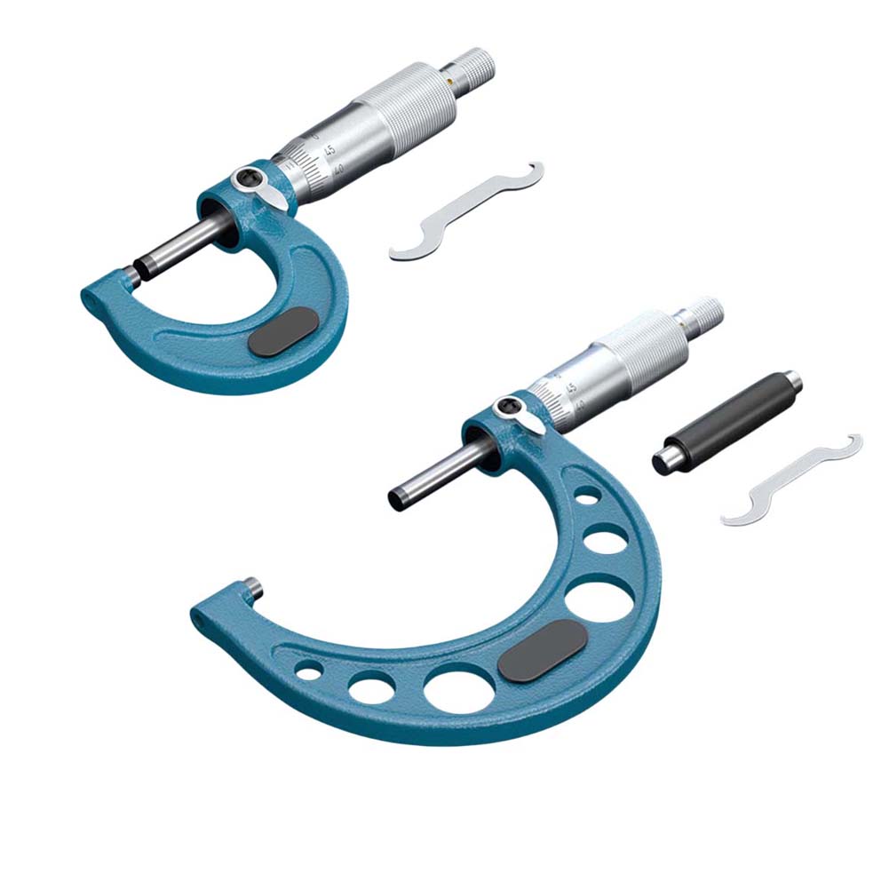 Außenmikrometer Werkzeug für Maschinisten 0,0001 Zoll Teilung 0-25mm 25-50mm 75-100mm für Präzise Messungen in Fabriken und Laboren