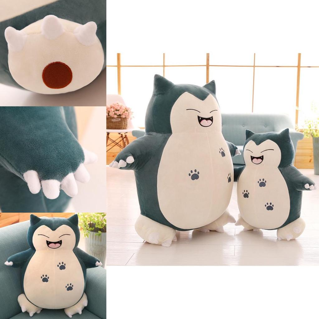 Pokmon Snorlax Plush Toy With Super Soft Crystal For Kid And Collectors