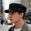 Flat Top Cap, Baseball Cap, Sun Hat, Solid Color, Unisex Spring/Summer Short Brim Baseball Cap, Outdoor Sun Protection Dad Hat, Casual Breathable