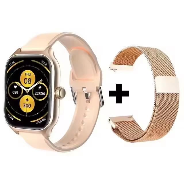 New Smart Watch 2.01'' HD Display Bluetooth Call Health Monitor Sports Mode GPS Track Smartwatch Men Women For Android IOS HT30