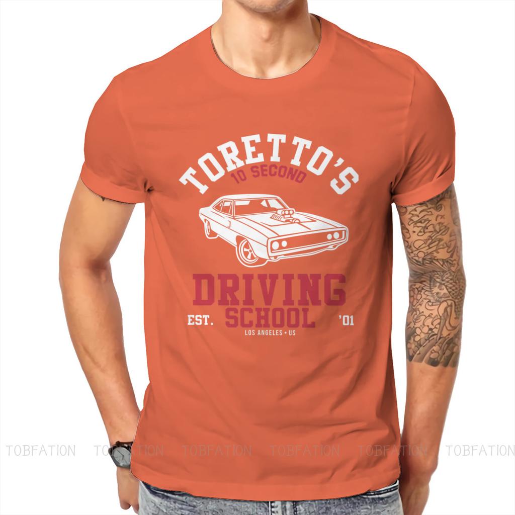 Fast And Furious Film Torettos Driving School Tshirt Harajuku Alternative Mens Tshirts Tops Big Size Cotton Oneck T Shirt