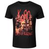 Top Korn Graphic Cotton Band Tshirt Unisex Summer Short Sleeve Fashion Brand Tee Luxury Casual Vintage Tees